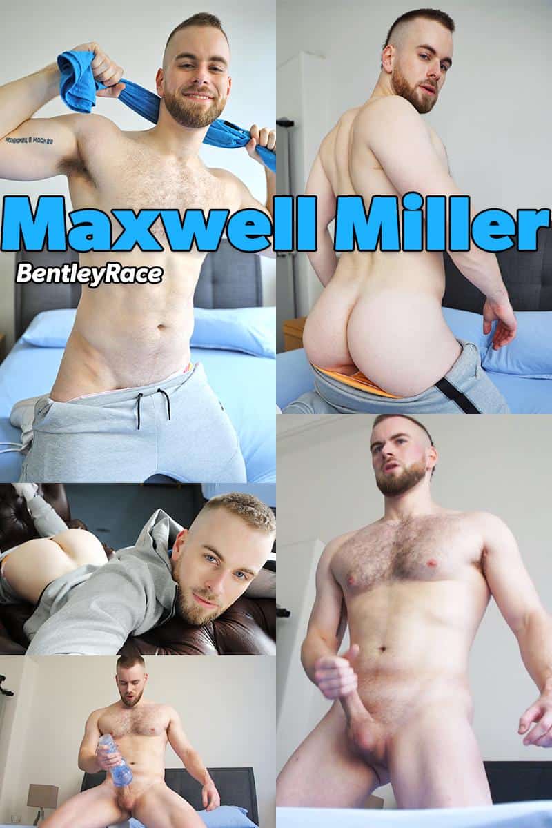 Sexy hairy chested young muscle dude Maxwell Miller strips naked sports kit stroking huge uncut dick 14 gay porn pics - Sexy hairy chested young muscle dude Maxwell Miller’s strips out of his sports kit stroking his huge uncut dick