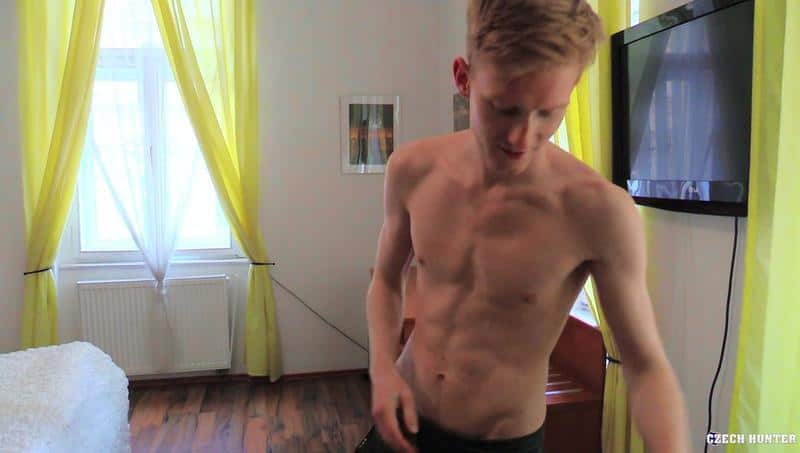 Czech Hunter 602 sexy young blonde straight dude sucks my big uncut dick first time ever 4 gay porn pics - Czech Hunter 602 sexy young blonde straight dude sucks my big uncut dick first time ever