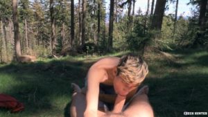 Sexy straight dude sucks my big uncut dick in the forest Czech Hunter 620 0 gay porn pics 300x169 - Hot muscle boy Ashton Summers double penetrated by hotties Malik Delgaty and Kenzo Alvarez’s huge dicks