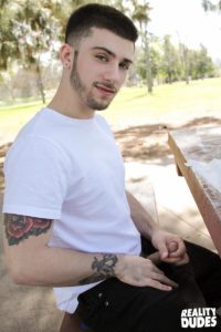 Reality Dudes straight young pup Diego strokes sucks my hard erect cock outdoors in the park 0 gay porn pics 200x300 - Reality Dudes straight young pup Diego strokes and sucks my hard erect cock outdoors in the park